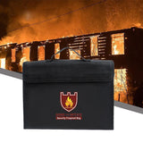 Fireproof Document Bag – Heat-Resistant to 1093°C, Waterproof, 38×28cm