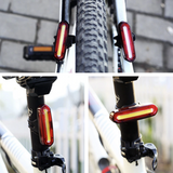 USB Rechargeable Bicycle LED Tail Light – Wide Angle Visibility for Enhanced Safety