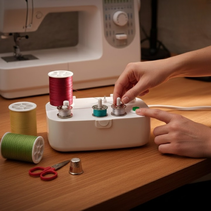 Optimized Product Title: "Elektrischer Spulenwickler für präzises Wickeln von Drähten – Hochleistungs-Spulenwickelmaschine für Hobby und Industrie" 

This title includes relevant keywords and phrases that can help improve visibility in Google Shopping sea