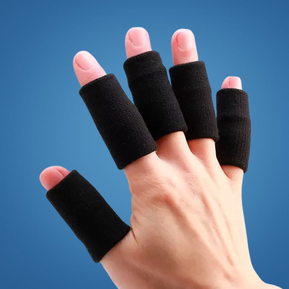 Breathable Finger Protection Sleeves – Elastic Fabric, Washable & 4 Colors