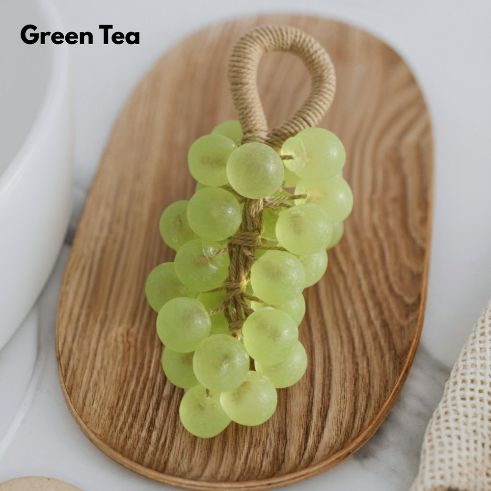 Handmade Grape Soap – Plant Oils, Natural Fruit Scents & Hanging Cord