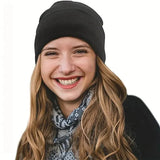Noor – Winter Beanie with Silk Lining