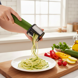 Optimized Product Title: **Edelstahl Gemüse-Spiralschneider – Perfekte Spiralen & Nudeln für Gesunde Gerichte – Küchenhelfer für Zucchini, Karotten & mehr** 

This title includes relevant keywords, highlights the benefits, and specifies the types of veget
