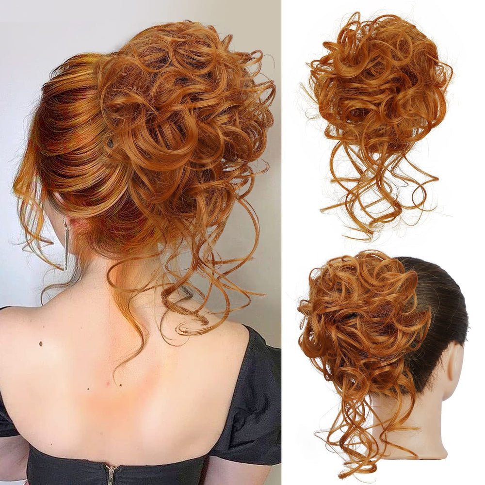 Curly Bun Hair Claw Clips Kalsten