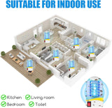 Electric UV Insect Trap – 50m² Coverage, Chemical-Free & Enclosed High-Voltage Grid