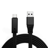 Adjustable Charging Cable – 150cm Cuttable Length & USB-C/Android/iPhone Compatible