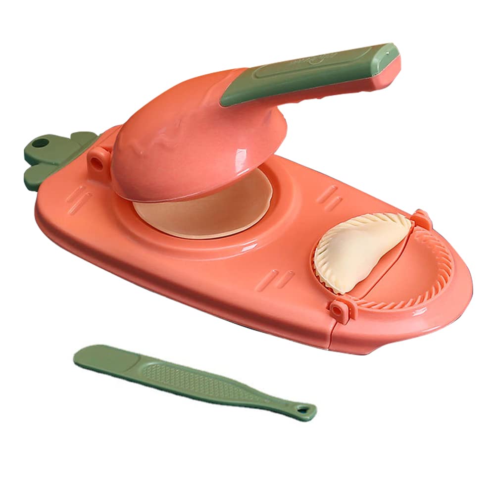 2-in-1 Dumpling Maker – Press & Fold Mold, Food-Grade & Dishwasher Safe