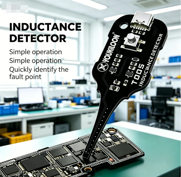 Inductance Tester for Electronics – Non-Contact Coil Detector & LED Indicator