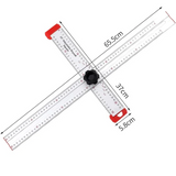 Metal Angle Ruler with Caliper – Precision Angle & Depth Measurement Tool