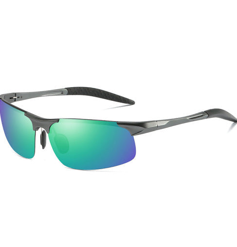 Unisex Photochromic Sunglasses – Polarized UV400 & Aluminum-Magnesium Frame
