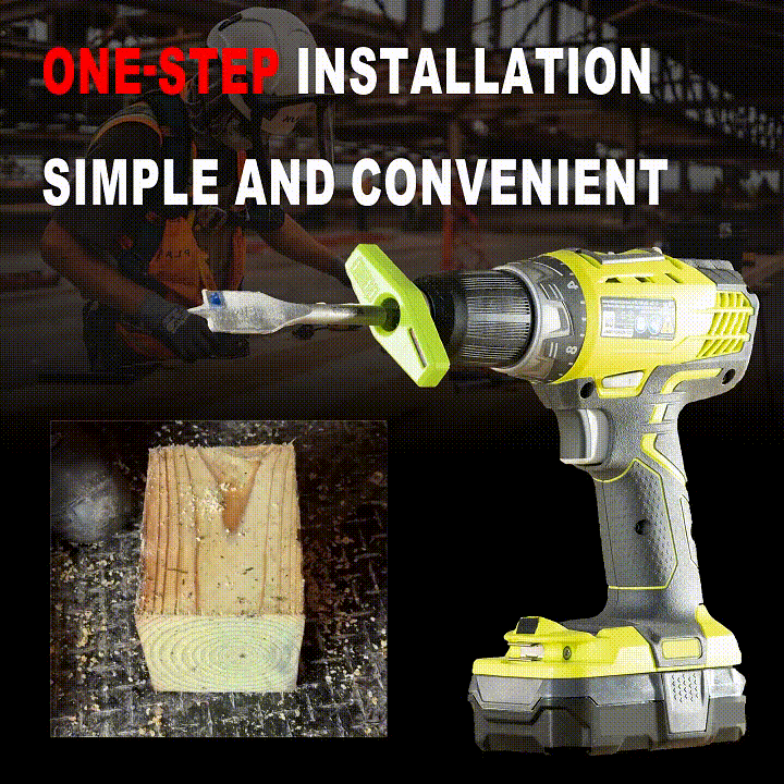 Laser Drill Guide – Universal Fit, Auto-Stop & Straight Hole Alignment