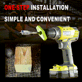 Laser Drill Guide – Universal Fit, Auto-Stop & Straight Hole Alignment