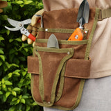 Garden Tool Belt – Canvas, Multiple Pockets & Adjustable Waist Strap