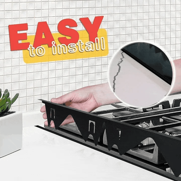 Optimized Product Title: **Verstellbare Herdspaltabdeckung – Schützt vor Krümeln und verhindert das Verlieren von Utensilien | Küchenhelfer für saubere Arbeitsflächen**