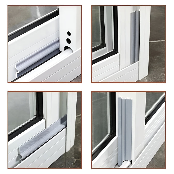 Self-Adhesive Door Seal – Draft-Stopping Foam, Weatherproof & Residue-Free
