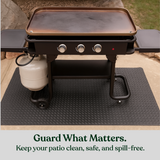Under-Grill Deck Mat – Non-Slip, Grease-Resistant & 2 Sizes
