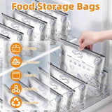 Optimized Product Title: **Wiederverwendbare Aluminiumfolie Frischhalte-Beutel – Bis zu 200 Anwendungen für Frische und Nachhaltigkeit**