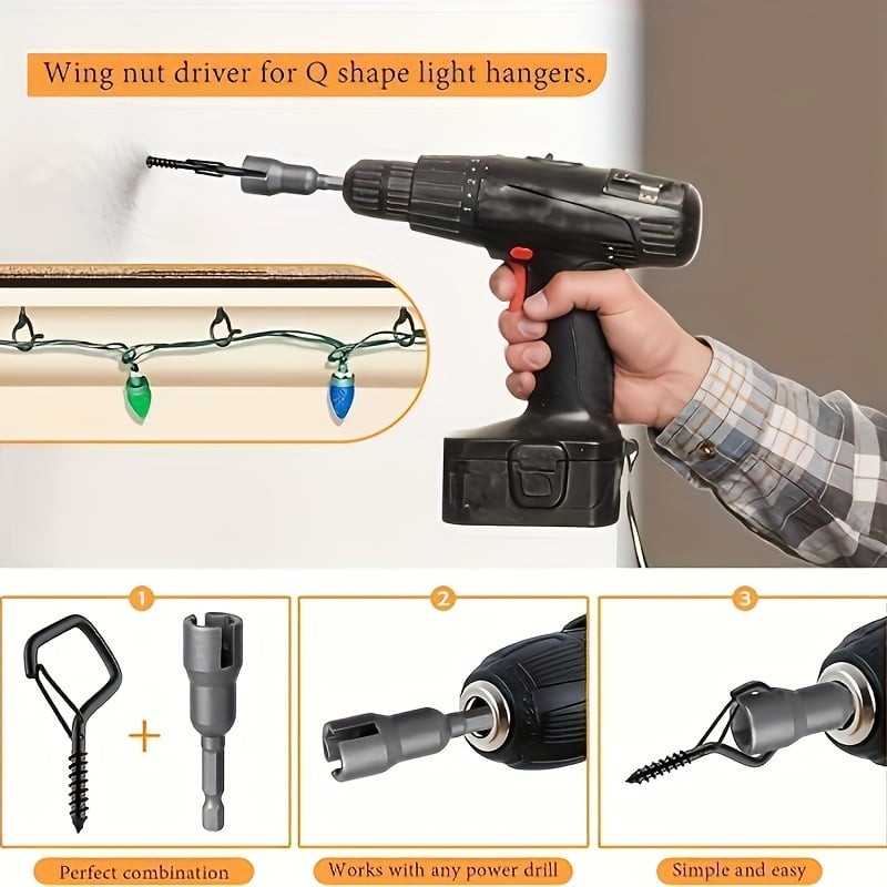 Stainless Steel S-Hooks – Safety Lock, Weatherproof & 20-Pack for String Lights