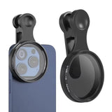 52mm Phone CPL Polarizing Filter – Universal Clip, Glass & Aluminum, Reflection-Free Photos