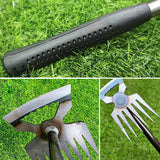 Stainless Steel Weed Remover – Ergonomic Grip, 39.5cm & 5/6/11 Claw Options