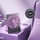 Portable USB Fan – Rechargeable Battery, Quiet Operation & Compact Design