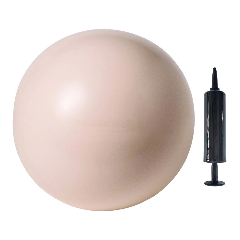 Pilates Exercise Ball – Anti-Burst PVC, 15cm & 25cm with Hand Pump