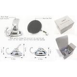 Kalsten | 2-Pack: Heavy-Duty Vacuum Suction Cup Hooks