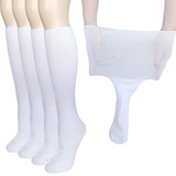 Max Comfort Extra Wide Lymphedema & Diabetic Socks - 2 Pairs for Ultimate Relief and Support