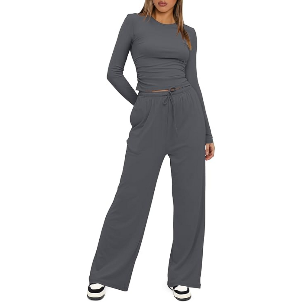 Stylish 2-Piece Ladies Lounge Set - Comfortable & Chic Lieke Collection