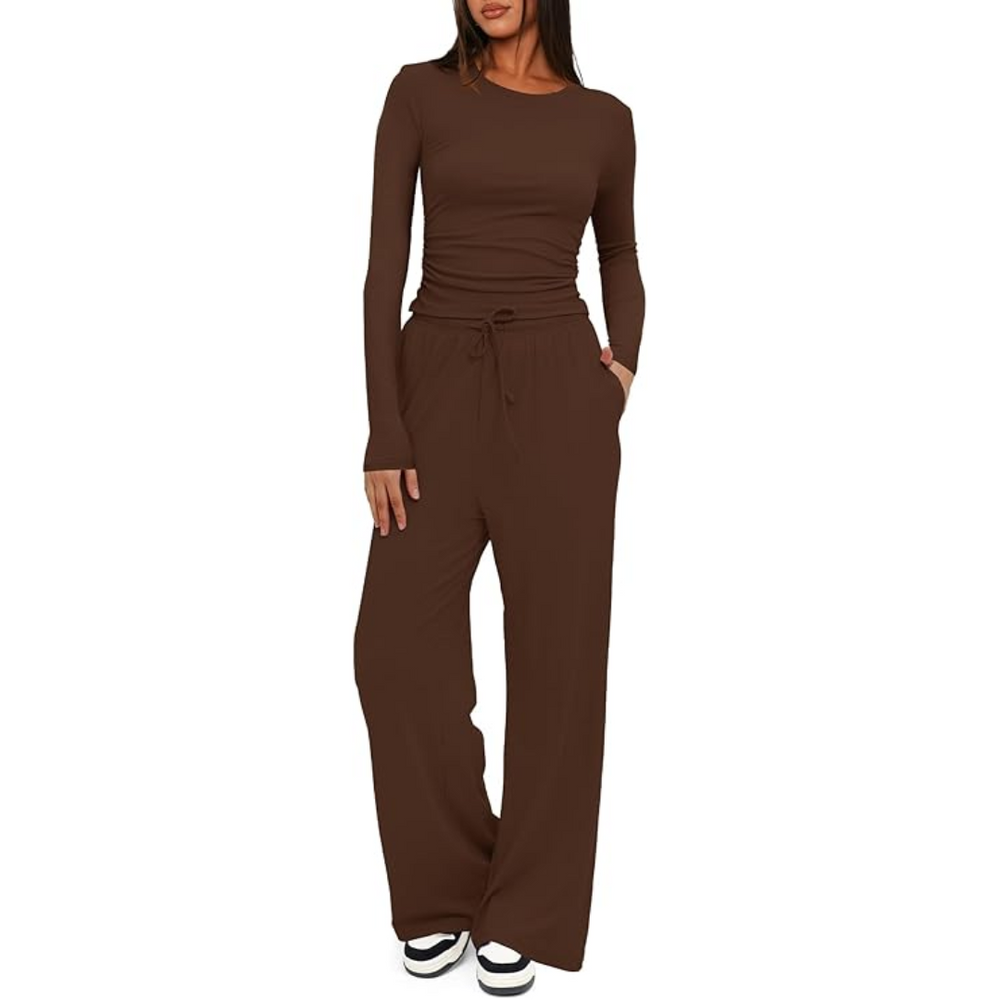 Stylish 2-Piece Ladies Lounge Set - Comfortable & Chic Lieke Collection