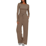 Stylish 2-Piece Ladies Lounge Set - Comfortable & Chic Lieke Collection