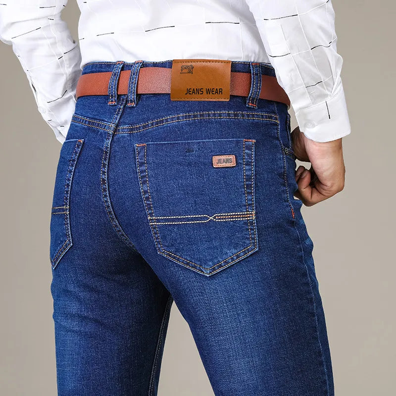 Decotic – Straight Cut Casual Stretch Jeans