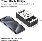 200W Car Inverter - DC 12V to 220V AC Power Converter with USB-C Fast Charging Port - Ideal for Travel & Road Trips