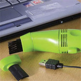 Kalsten | Mechanical Mini Computer Laptop Vacuum USB Keyboard Cleaner Brush Dust Collector Phone Cleaning Gadgets Supplies