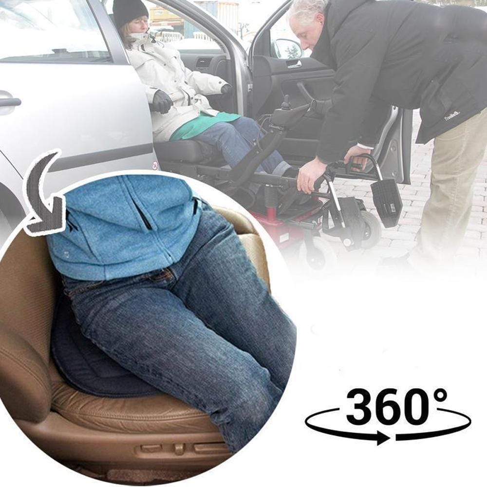 BowLift | TurnEase 360° Rotating Seat Cushion – Comfortable Swivel Cushion for Car, Office & Home
