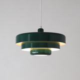Nordic Vintage Multi-Layered Pendant Lamp | Modern Retro Hanging Light