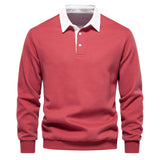 Hudson Polo Sweater for Men - Red