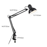Desk Lamp with Clamp – Adjustable Arm, E26 Socket & 15.5×37 cm