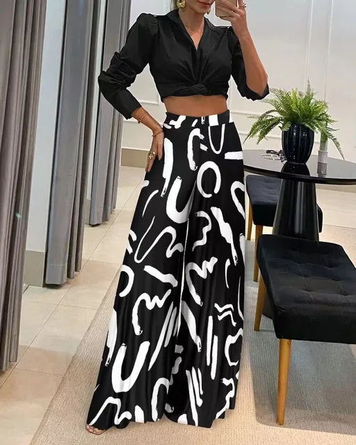 Trendy Printed Women's Pants - Sara