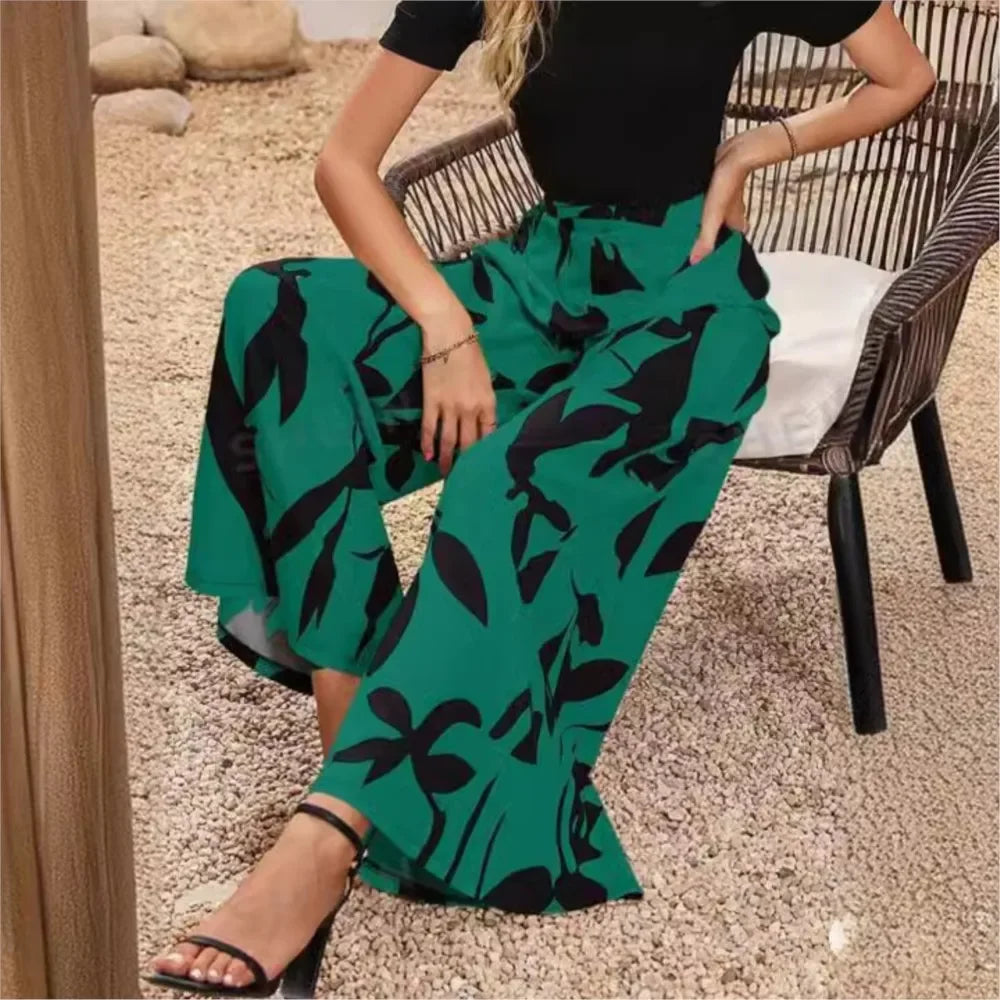Trendy Printed Women's Pants - Sara