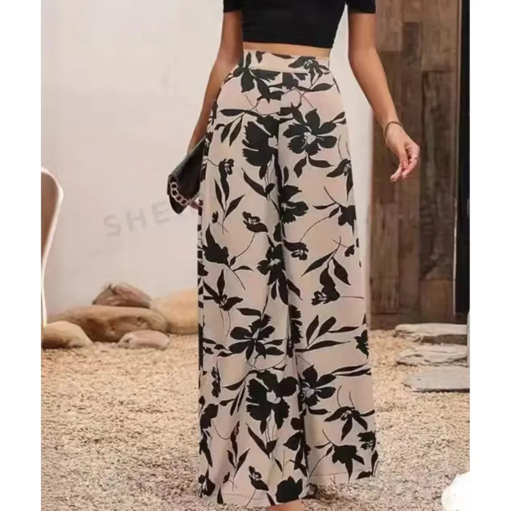 Trendy Printed Women's Pants - Sara