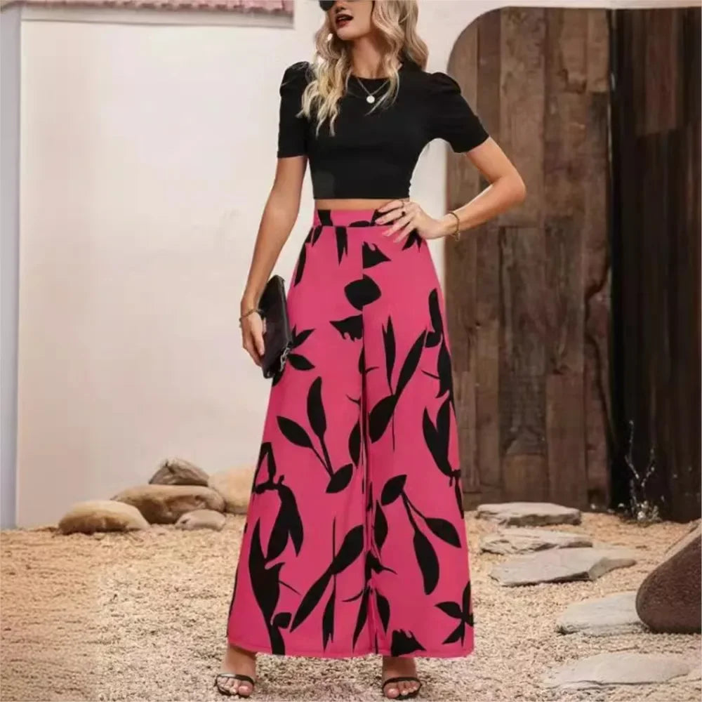 Trendy Printed Women's Pants - Sara