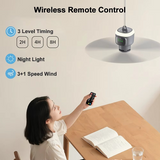 Kalsten | Ultimate Outdoor 12000mAh Rechargeable Ceiling Fan with LED Light