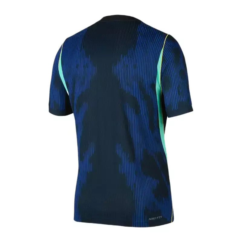 2026 Brazil Away Soccer Jersey Jordan Collab, Men's Football Kit with National Team Colors
