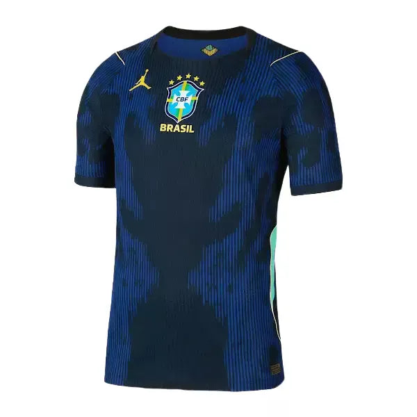 2026 Brazil Away Soccer Jersey Jordan Collab, Men's Football Kit with National Team Colors