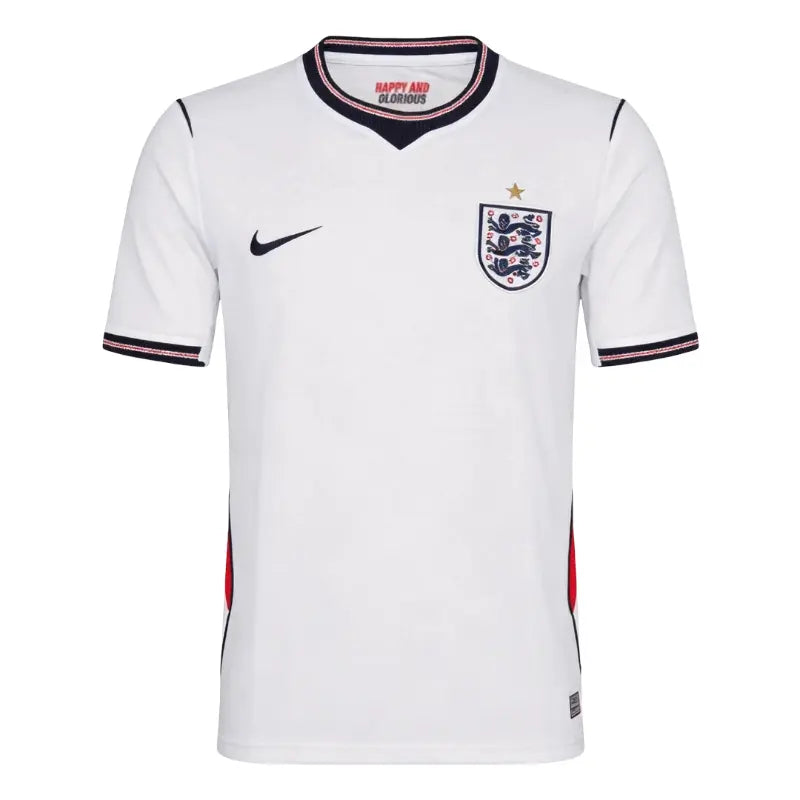 2026 England Home Soccer Jersey, Men's National Team Football Kit