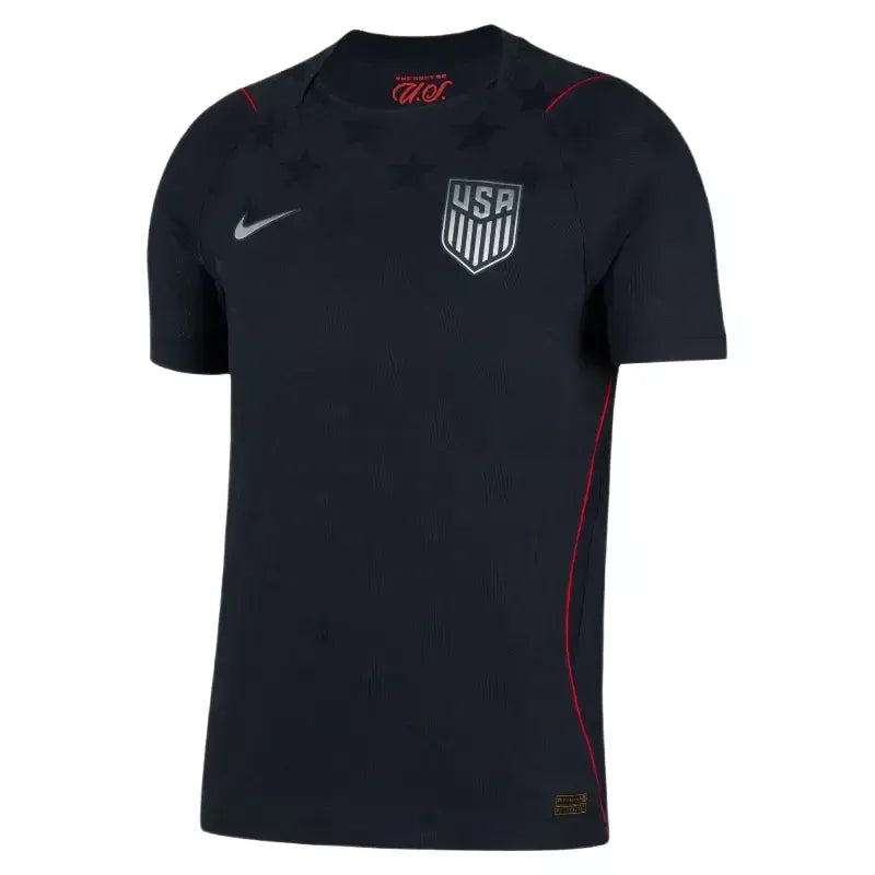 2026 USA Away Soccer Jersey, Men's USMNT Football Kit with Stars and Stripes Design