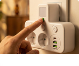 Power Strip – USB-A & USB-C Ports, Up to 5 Outlets, Built-In Night Light