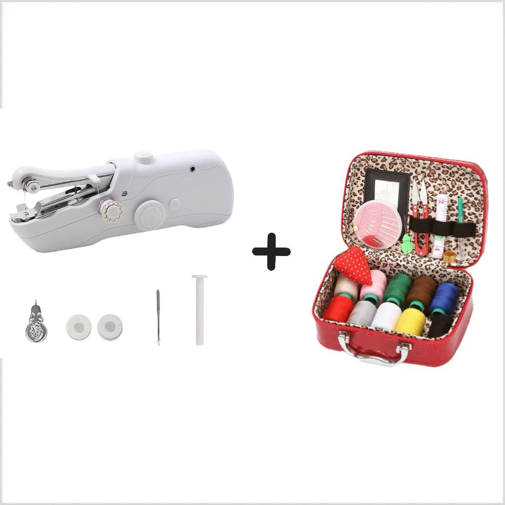 Portable Handheld Sewing Machine – Electric, 3 Speeds & Cordless Design