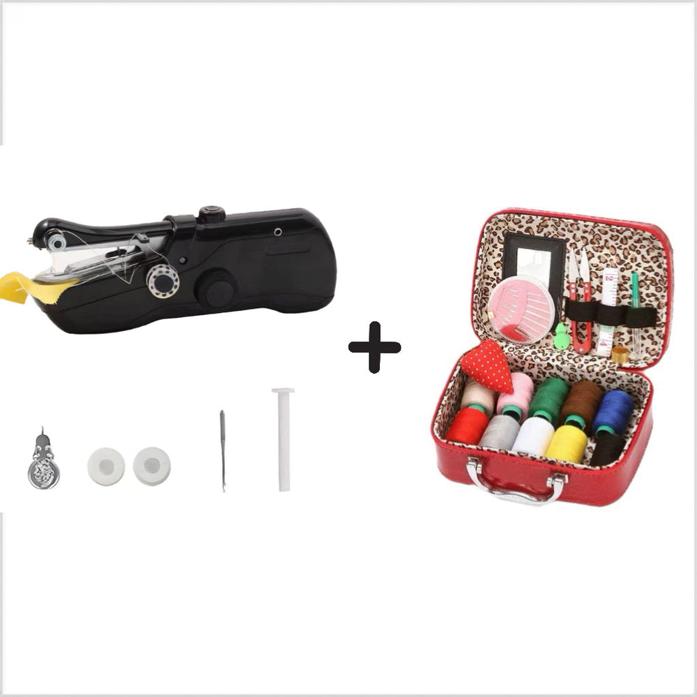 Portable Handheld Sewing Machine – Electric, 3 Speeds & Cordless Design